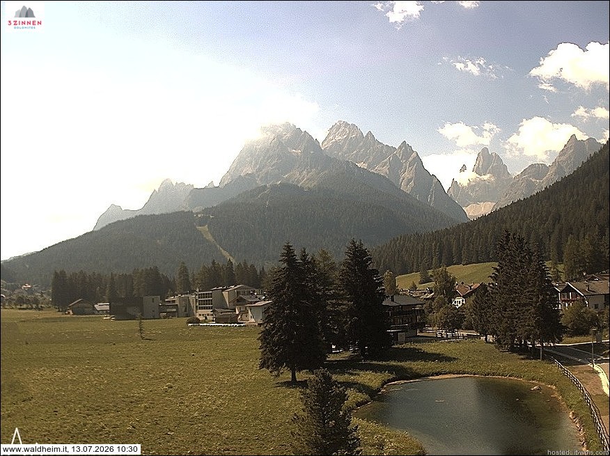 Archiv Foto Webcam Waldheim bei Sexten