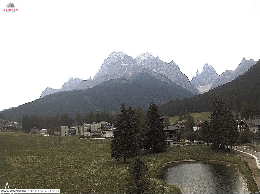 Archiv Foto Webcam Waldheim bei Sexten