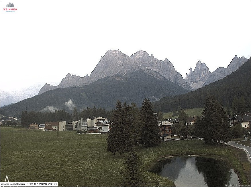 Archiv Foto Webcam Waldheim bei Sexten