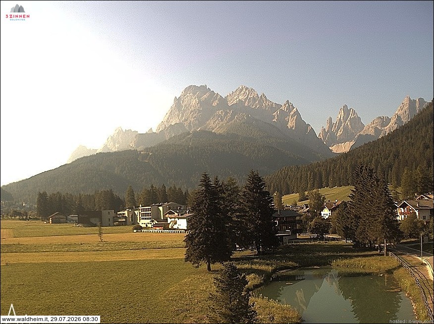 Archiv Foto Webcam Waldheim bei Sexten