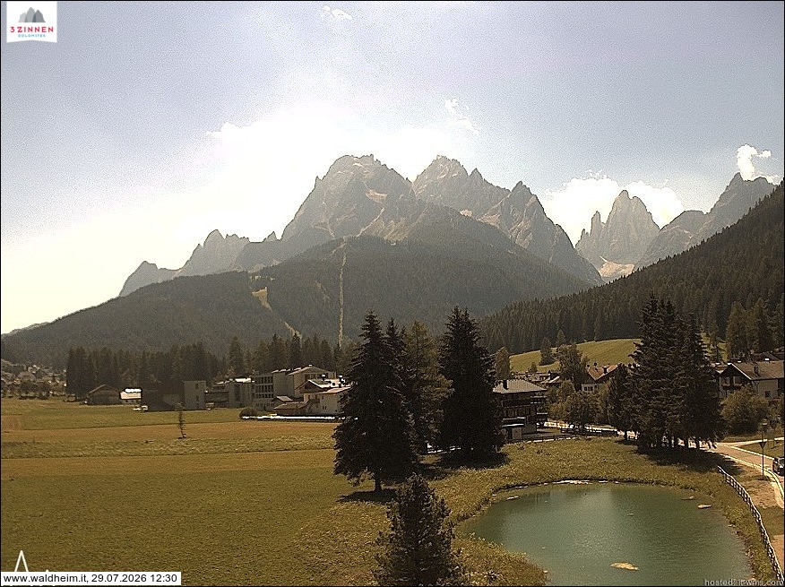 Archiv Foto Webcam Waldheim bei Sexten