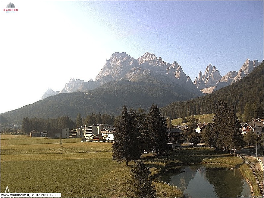 Archived image Webcam Waldheim (Sexten)