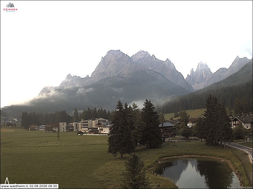 Archiv Foto Webcam Waldheim bei Sexten