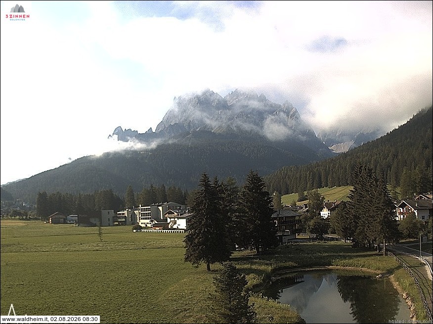 Archiv Foto Webcam Waldheim bei Sexten