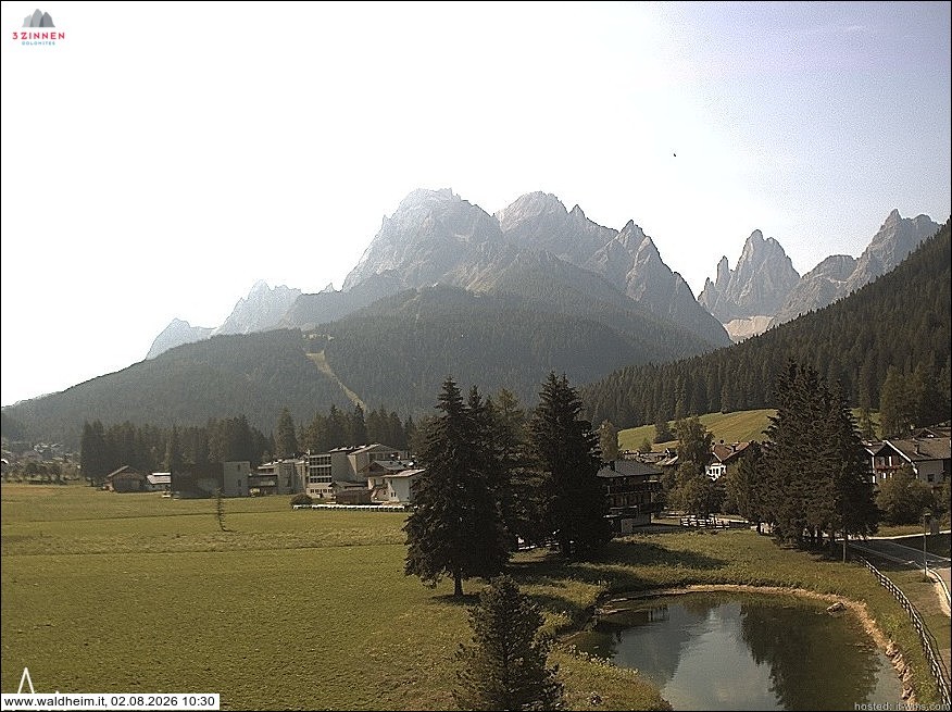 Archiv Foto Webcam Waldheim bei Sexten