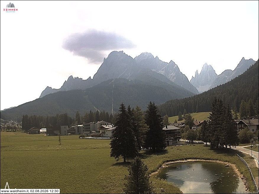 Archiv Foto Webcam Waldheim bei Sexten