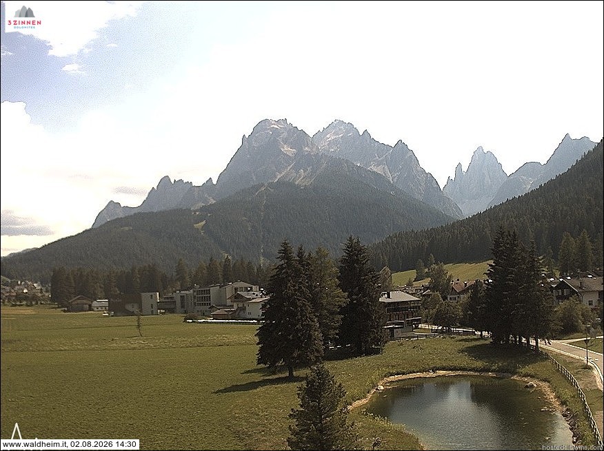 Archiv Foto Webcam Waldheim bei Sexten