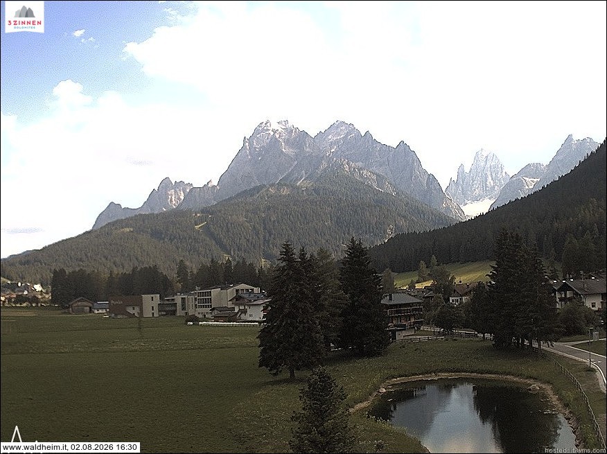 Archiv Foto Webcam Waldheim bei Sexten