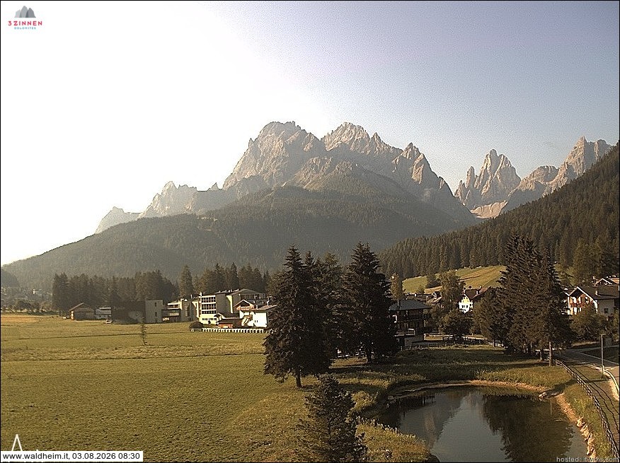 Archiv Foto Webcam Waldheim bei Sexten