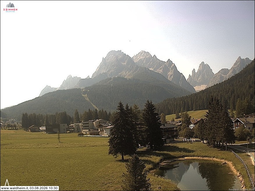 Archiv Foto Webcam Waldheim bei Sexten