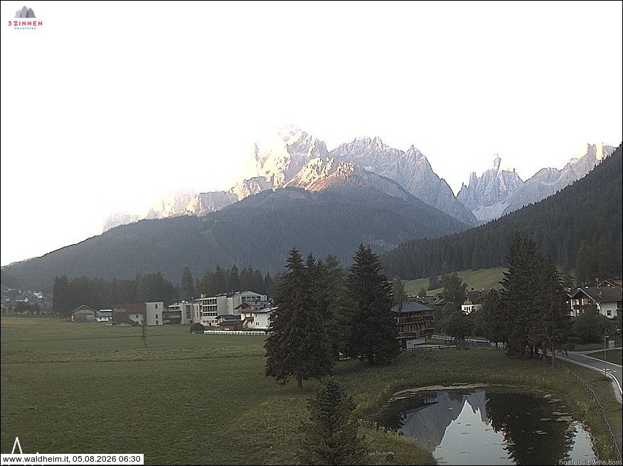 Archiv Foto Webcam Waldheim bei Sexten