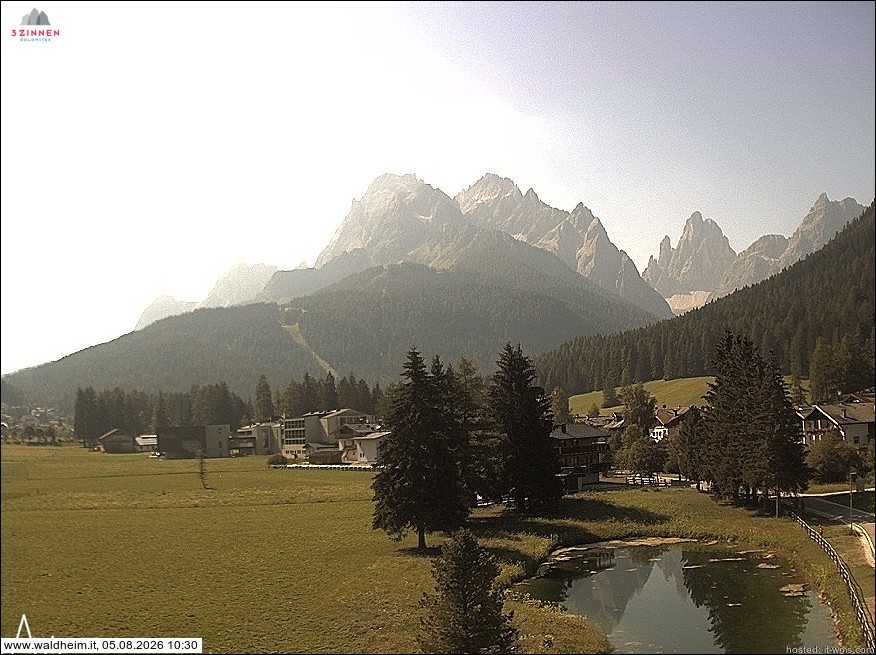 Archived image Webcam Waldheim (Sexten)