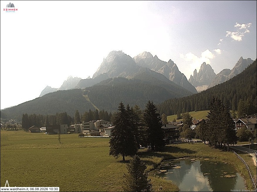 Archiv Foto Webcam Waldheim bei Sexten