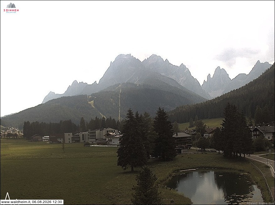 Archiv Foto Webcam Waldheim bei Sexten