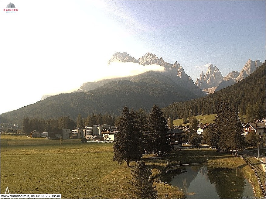Archived image Webcam Waldheim (Sexten)