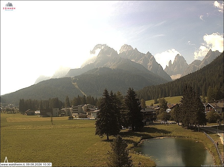 Archived image Webcam Waldheim (Sexten)