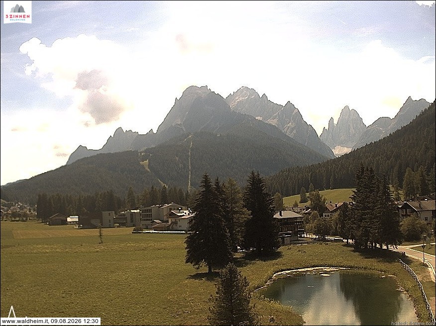 Archived image Webcam Waldheim (Sexten)