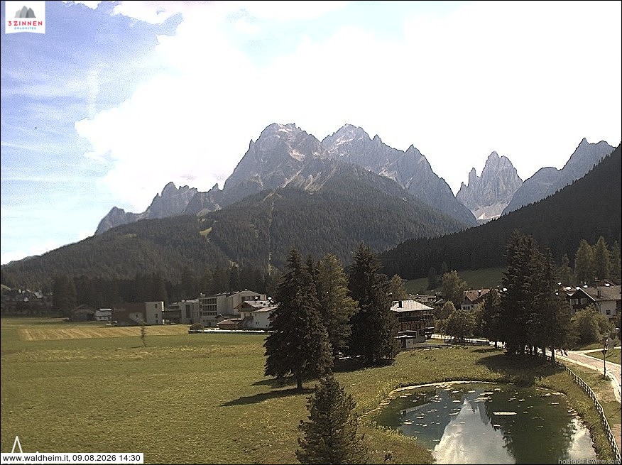 Archived image Webcam Waldheim (Sexten)