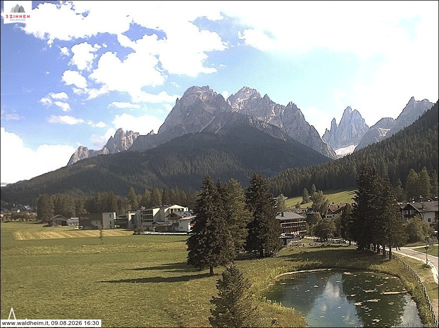 Archived image Webcam Waldheim (Sexten)