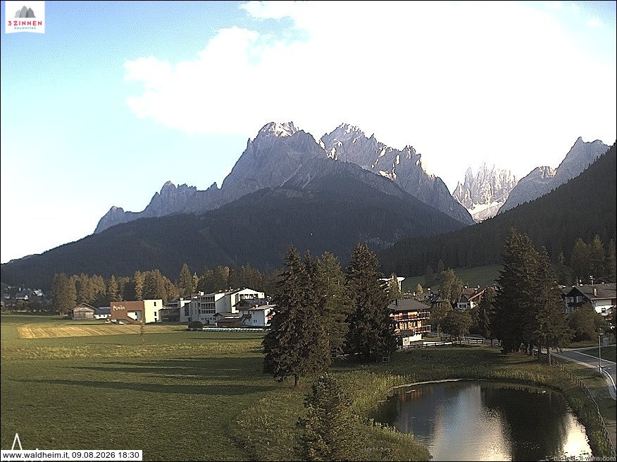 Archived image Webcam Waldheim (Sexten)