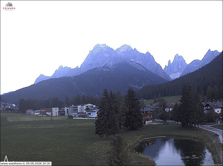 Archived image Webcam Waldheim (Sexten)