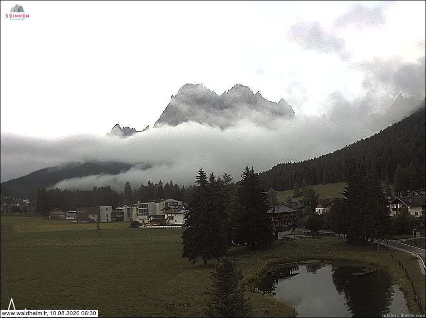 Archiv Foto Webcam Waldheim bei Sexten