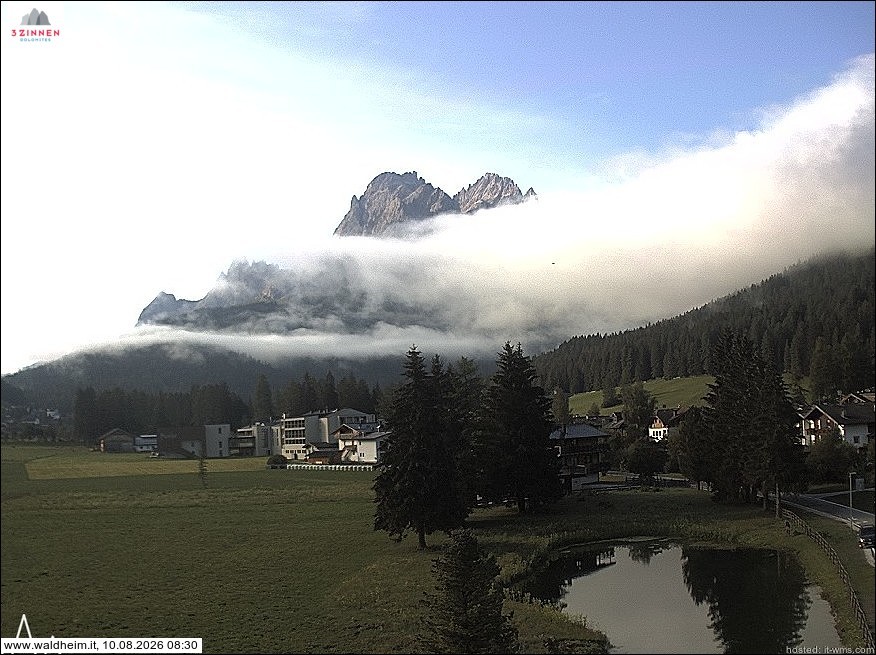 Archiv Foto Webcam Waldheim bei Sexten