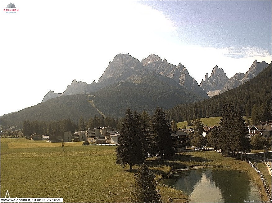 Archiv Foto Webcam Waldheim bei Sexten