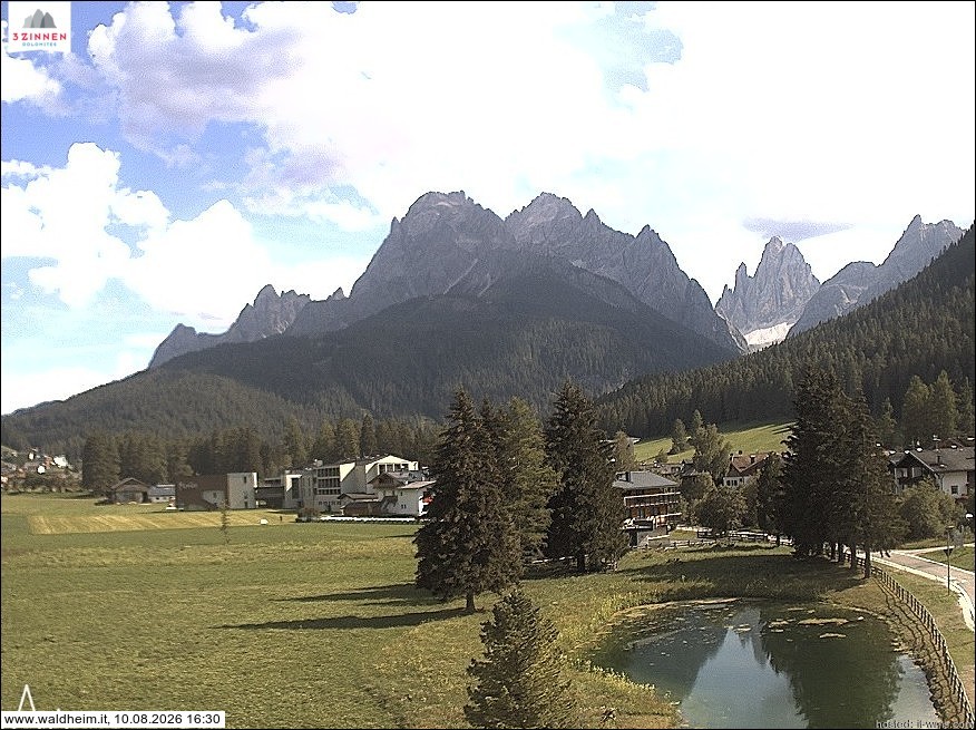 Archiv Foto Webcam Waldheim bei Sexten