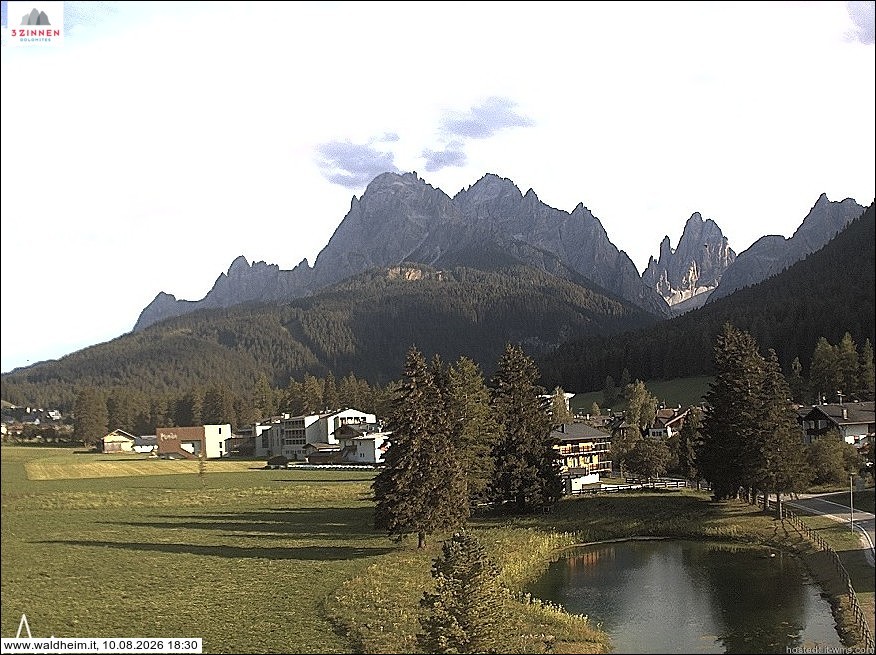 Archiv Foto Webcam Waldheim bei Sexten