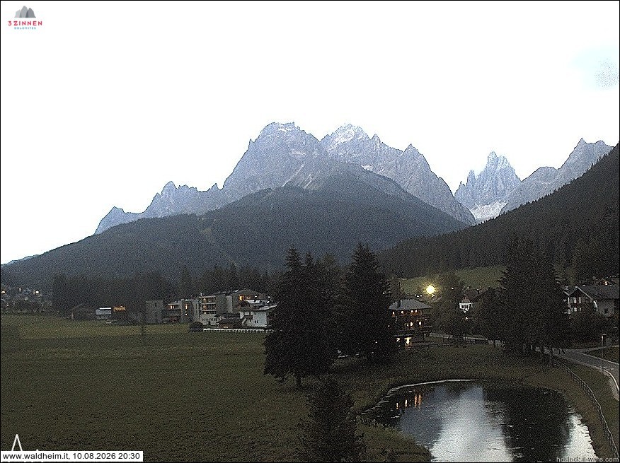 Archiv Foto Webcam Waldheim bei Sexten