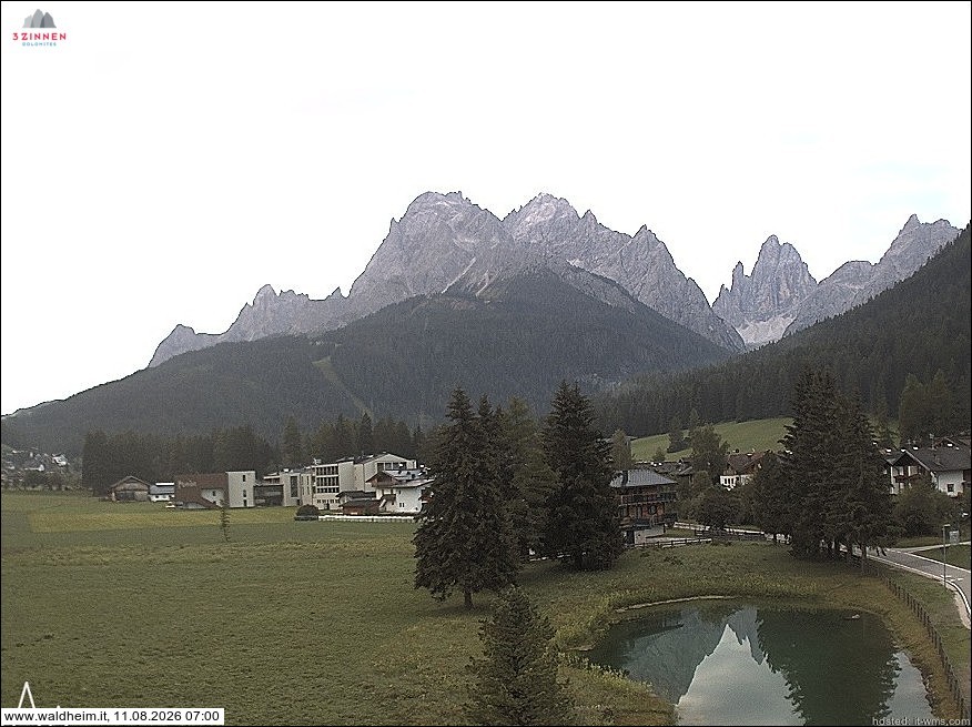 Archiv Foto Webcam Waldheim bei Sexten