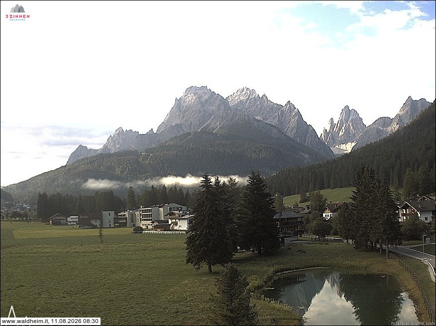 Archiv Foto Webcam Waldheim bei Sexten