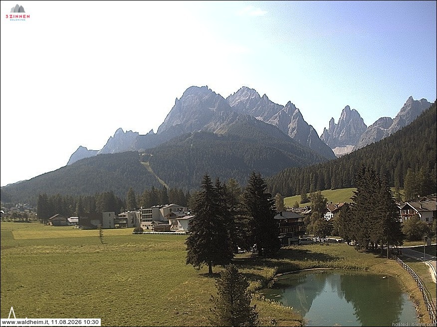 Archiv Foto Webcam Waldheim bei Sexten