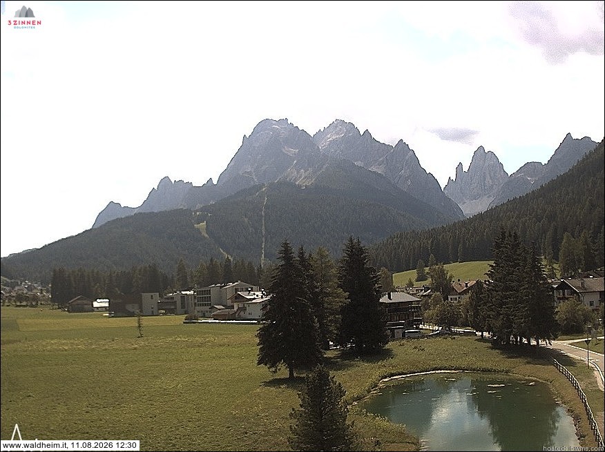 Archiv Foto Webcam Waldheim bei Sexten