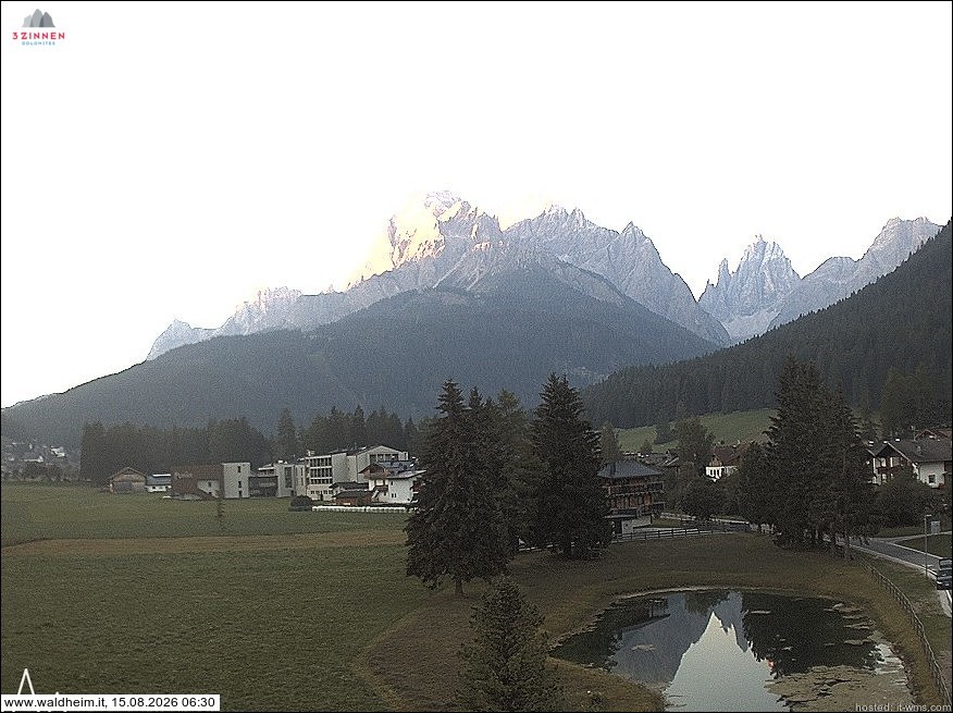 Archived image Webcam Waldheim (Sexten)