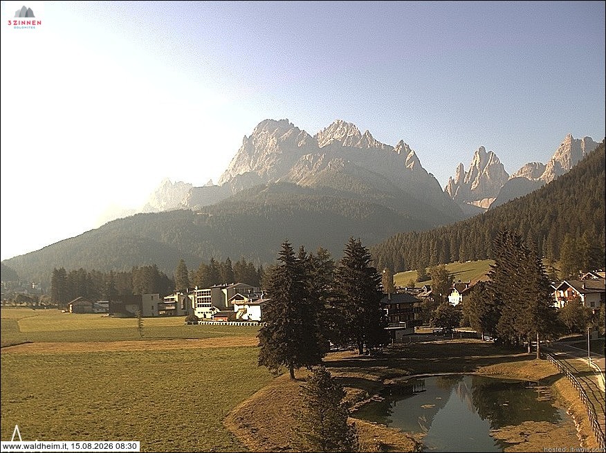 Archived image Webcam Waldheim (Sexten)