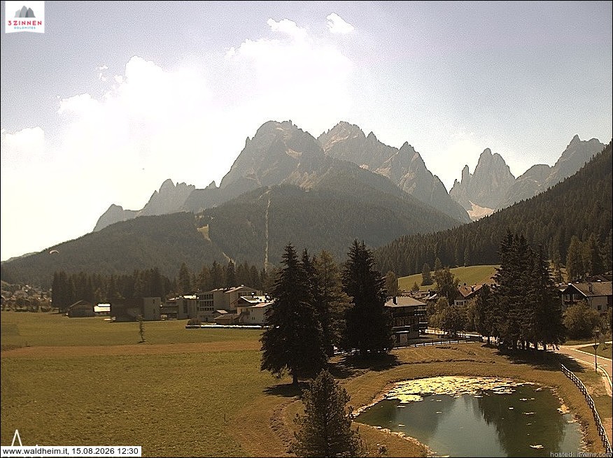 Archived image Webcam Waldheim (Sexten)