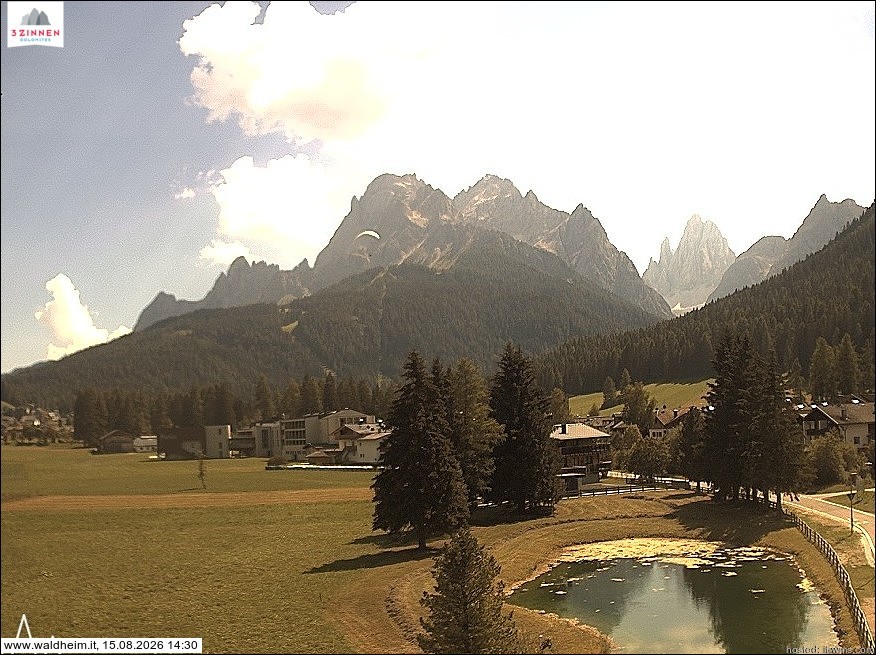 Archived image Webcam Waldheim (Sexten)