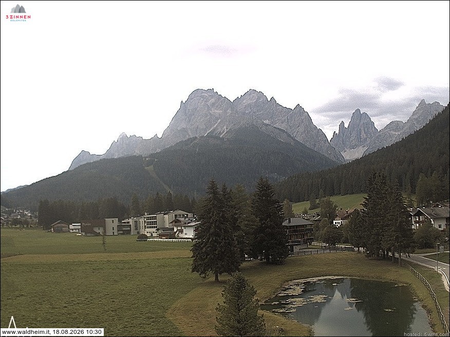 Archiv Foto Webcam Waldheim bei Sexten