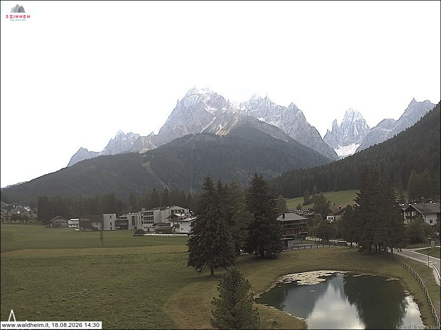 Archiv Foto Webcam Waldheim bei Sexten
