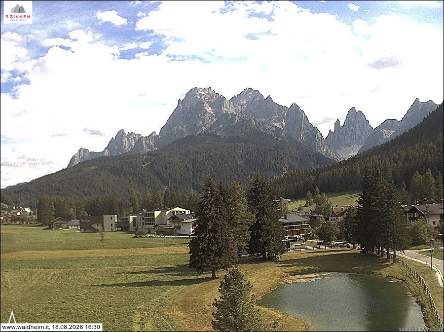 Archiv Foto Webcam Waldheim bei Sexten