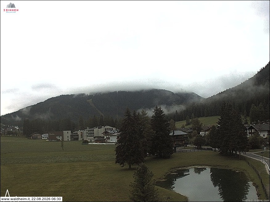 Archived image Webcam Waldheim (Sexten)