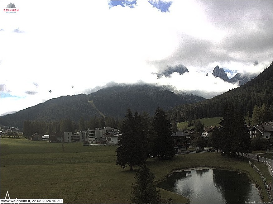Archived image Webcam Waldheim (Sexten)