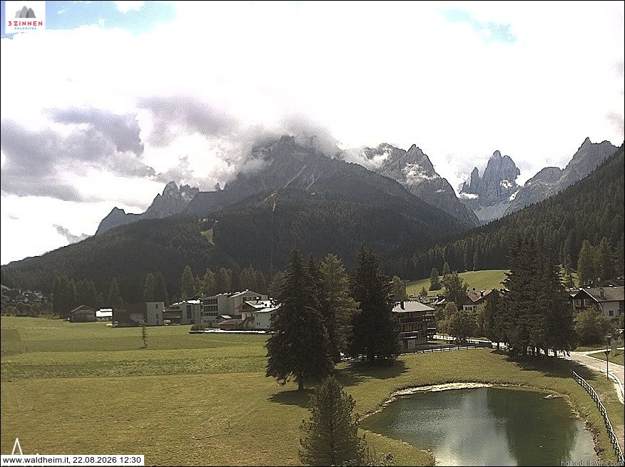 Archived image Webcam Waldheim (Sexten)