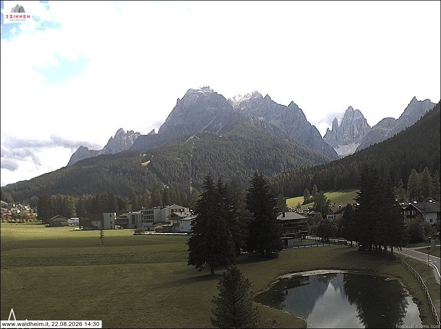 Archived image Webcam Waldheim (Sexten)