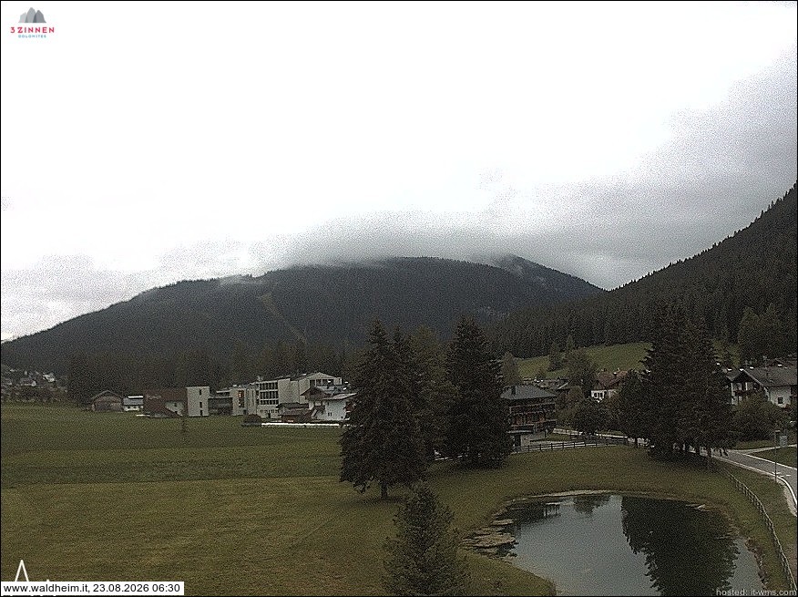 Archiv Foto Webcam Waldheim bei Sexten