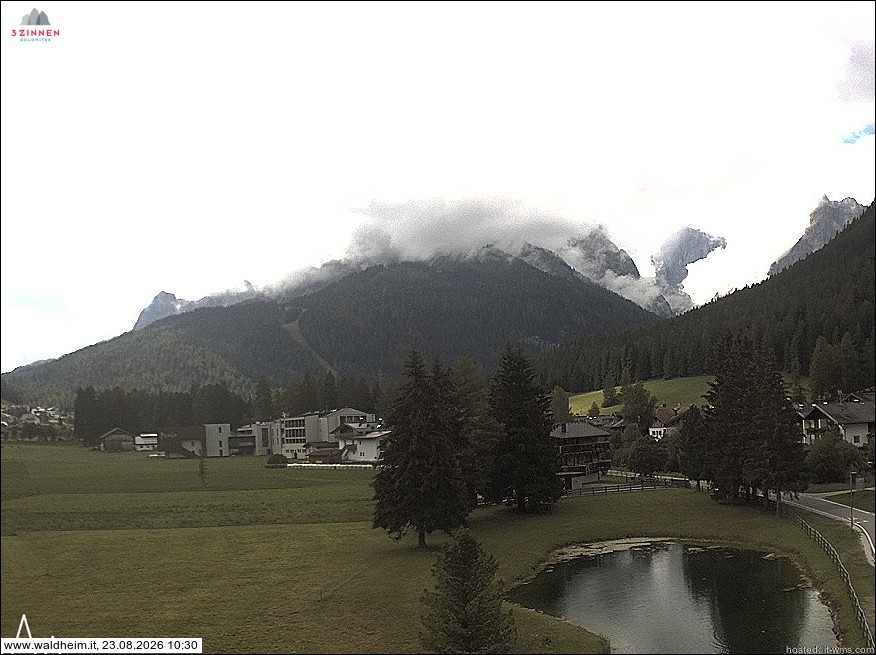 Archiv Foto Webcam Waldheim bei Sexten
