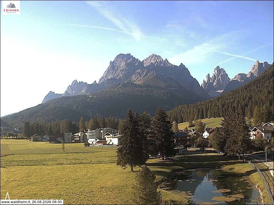 Archived image Webcam Waldheim (Sexten)