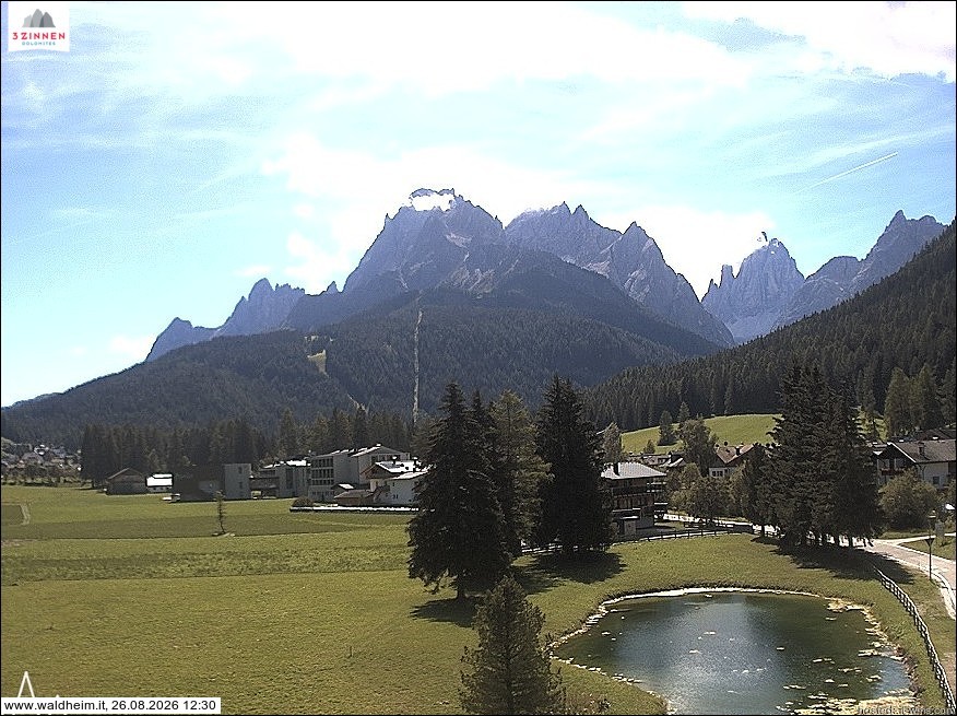 Archiv Foto Webcam Waldheim bei Sexten